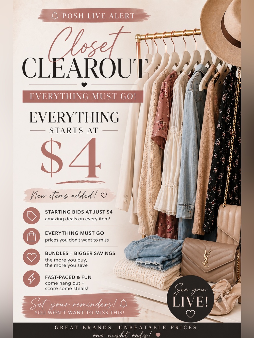 🌺 Devon’s Clear out Show🏝️🩳🩱